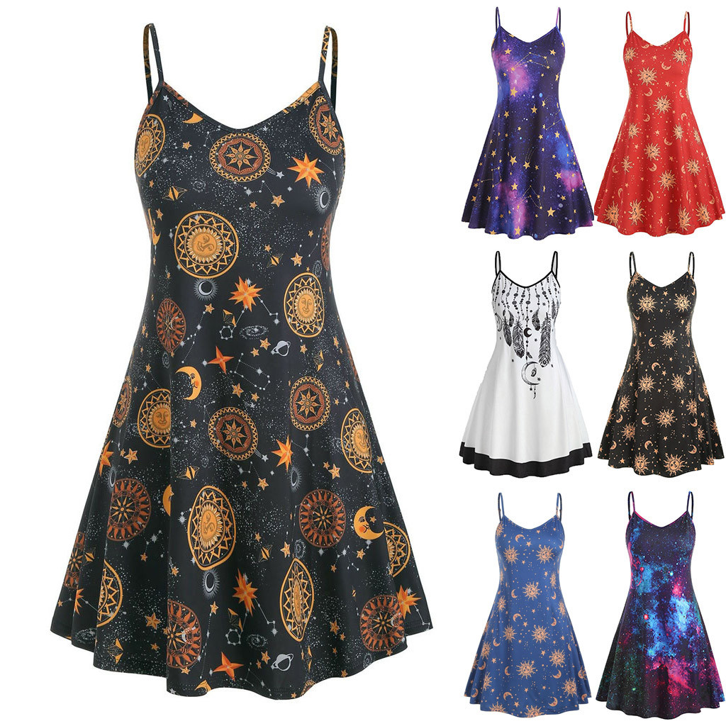 Moon and sun clearance dress