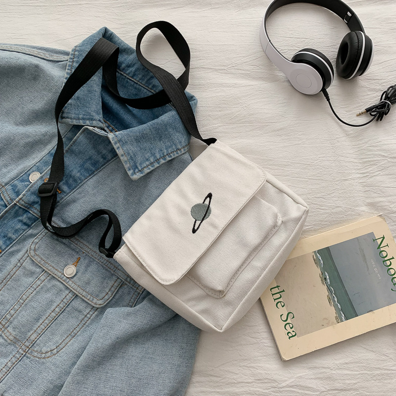 Casual Crossbody Messenger Bag | Planet Saturn, Astrological / Astronomical Design