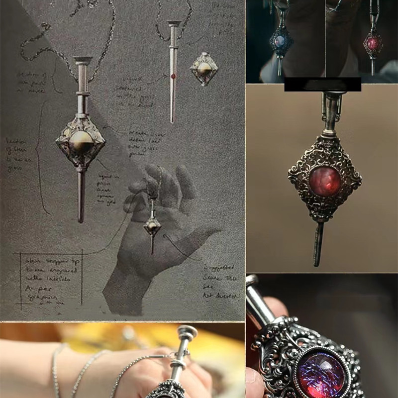 Witch's Pendant - Necklace | Ancient Magic Witchy Crystal Jewelry