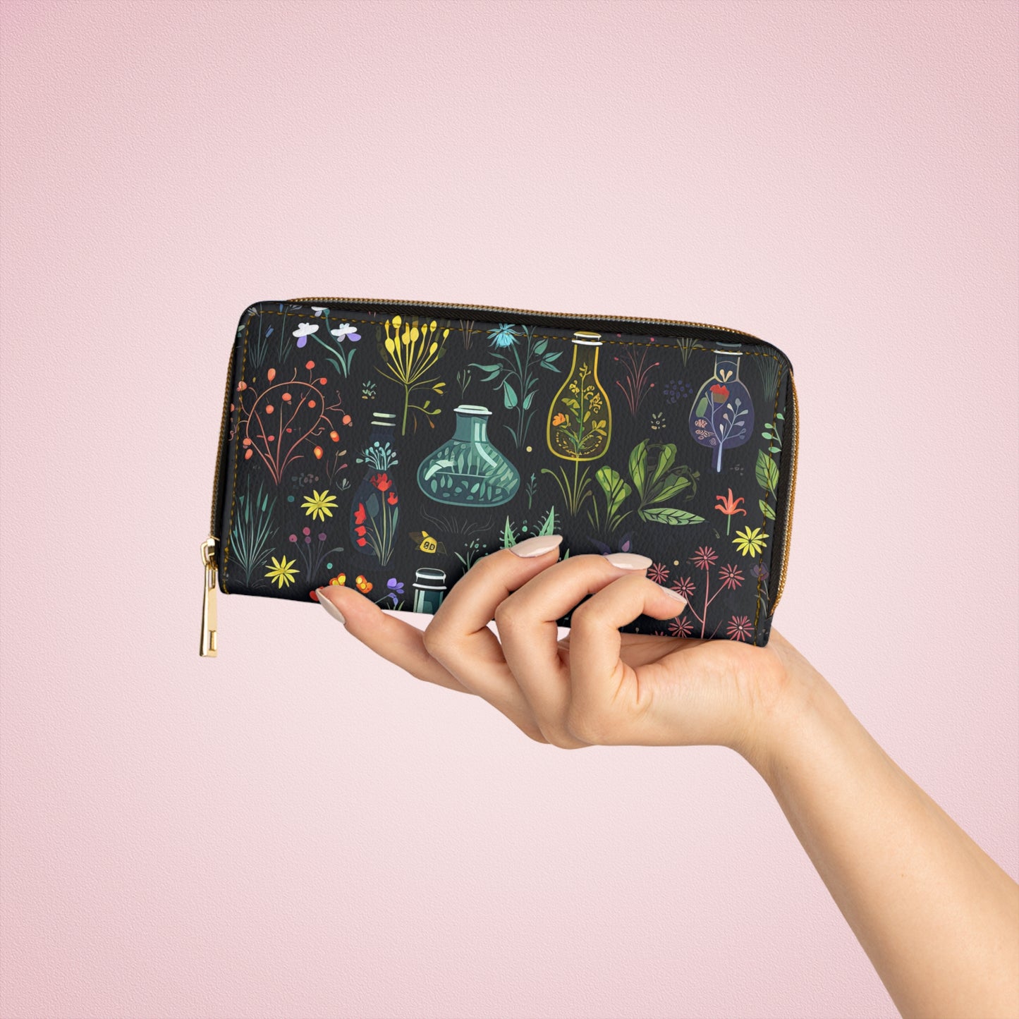 Dark Forest Potion - Tincture Zipper Wallet | Premium Wallet Design