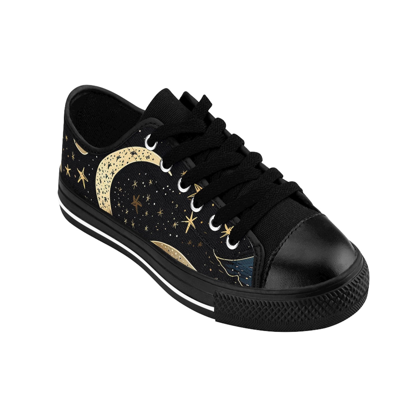 Celestial Moon Women's Sneakers | Starry, Astrological Shoes