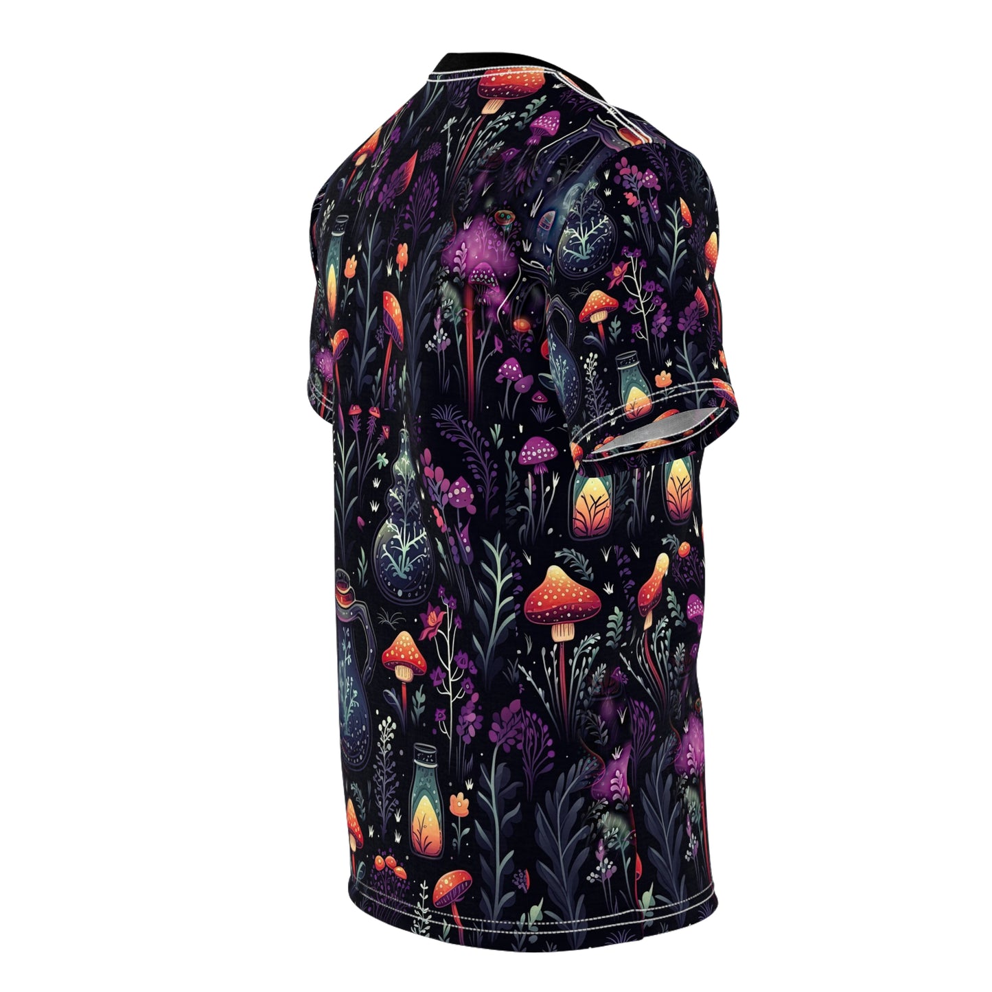 Dark Forest Witchy Unisex Cut & Sew T-Shirt | Women and Men Premium Apparel