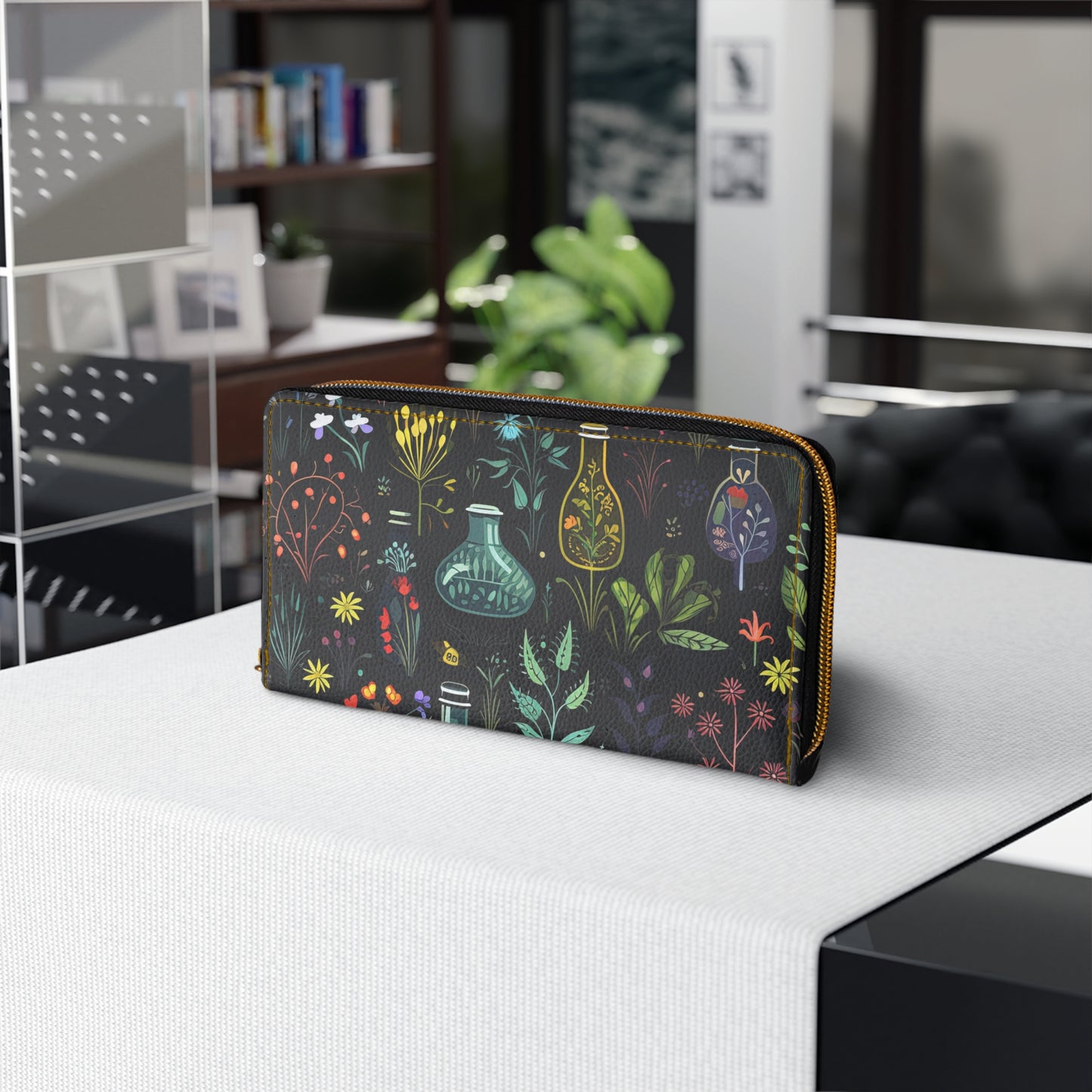 Dark Forest Potion - Tincture Zipper Wallet | Premium Wallet Design