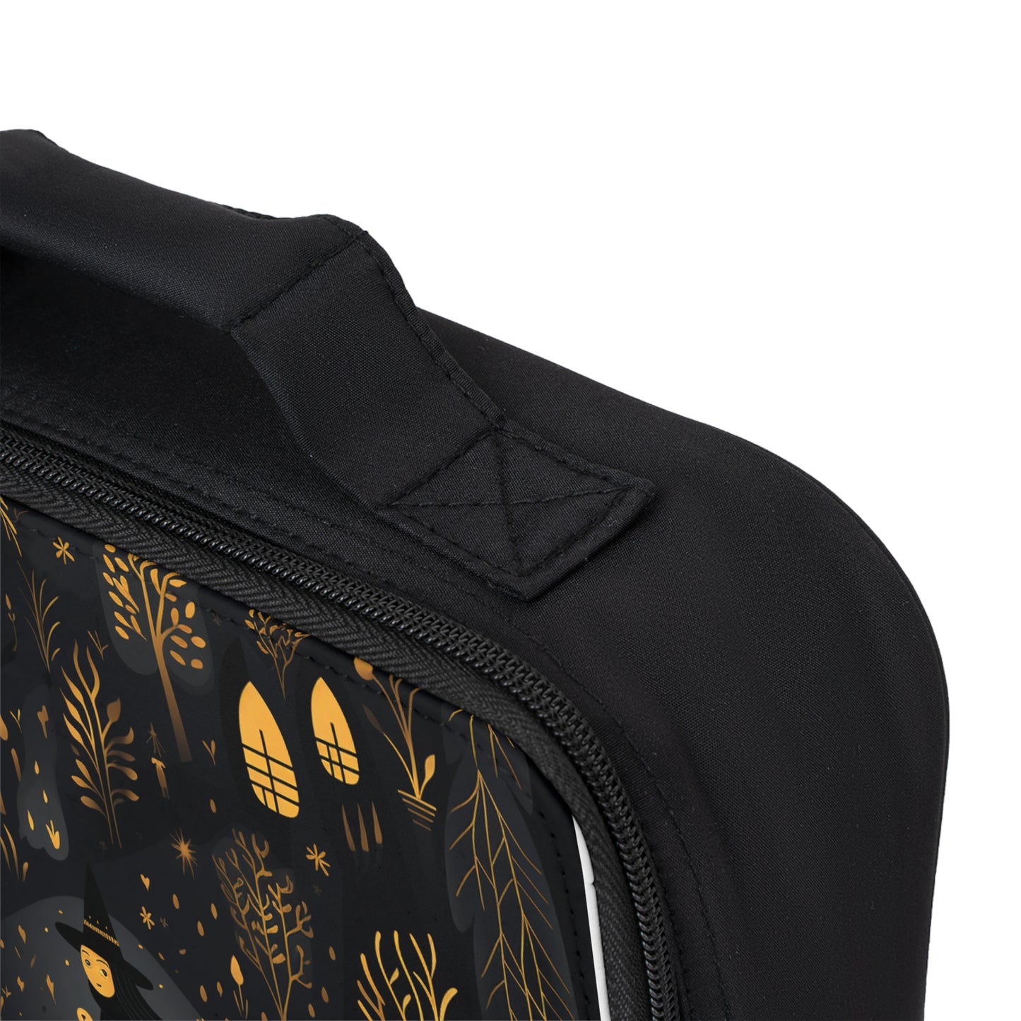 Spooky Witch in the Dark Forest Zipper Lunch Bag | Witchy Accessories
