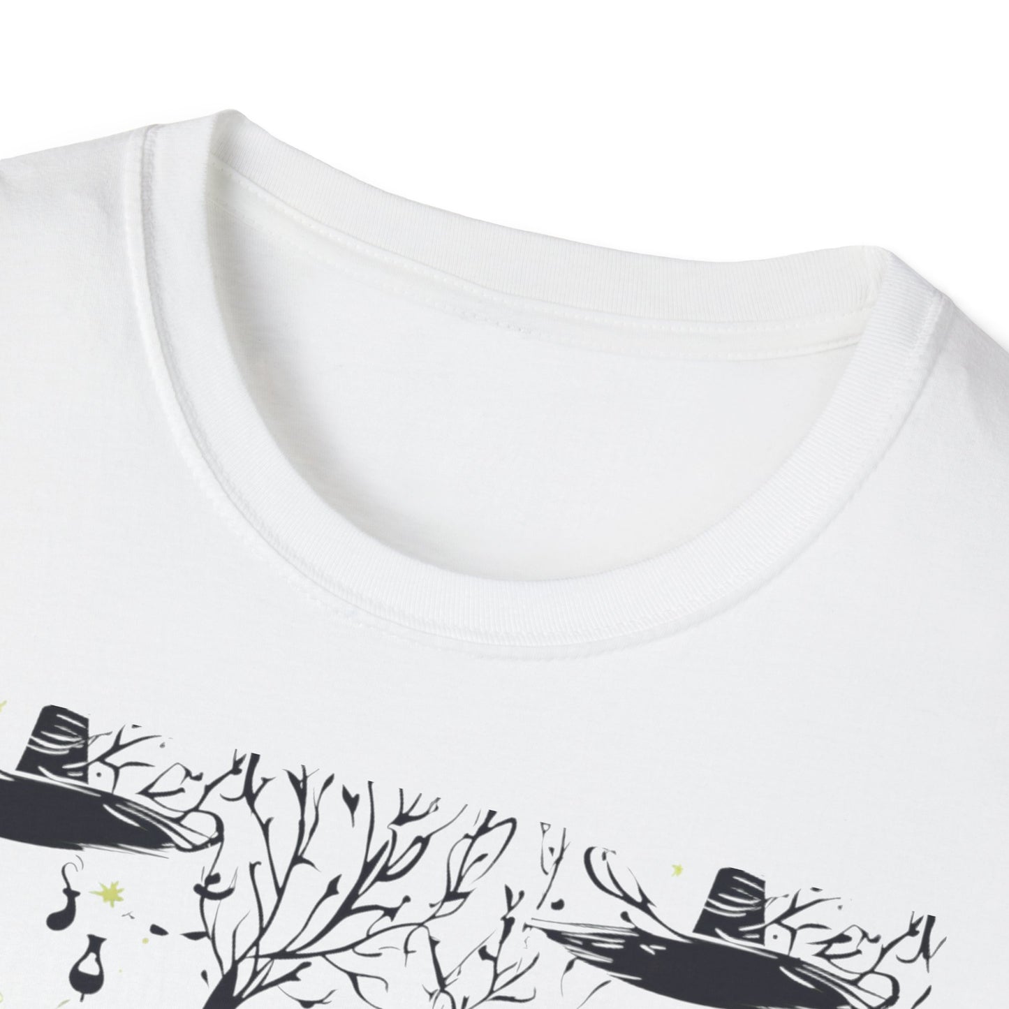 Witch in the Dark Forest Unisex Softstyle T-Shirt | Witchy Apparel