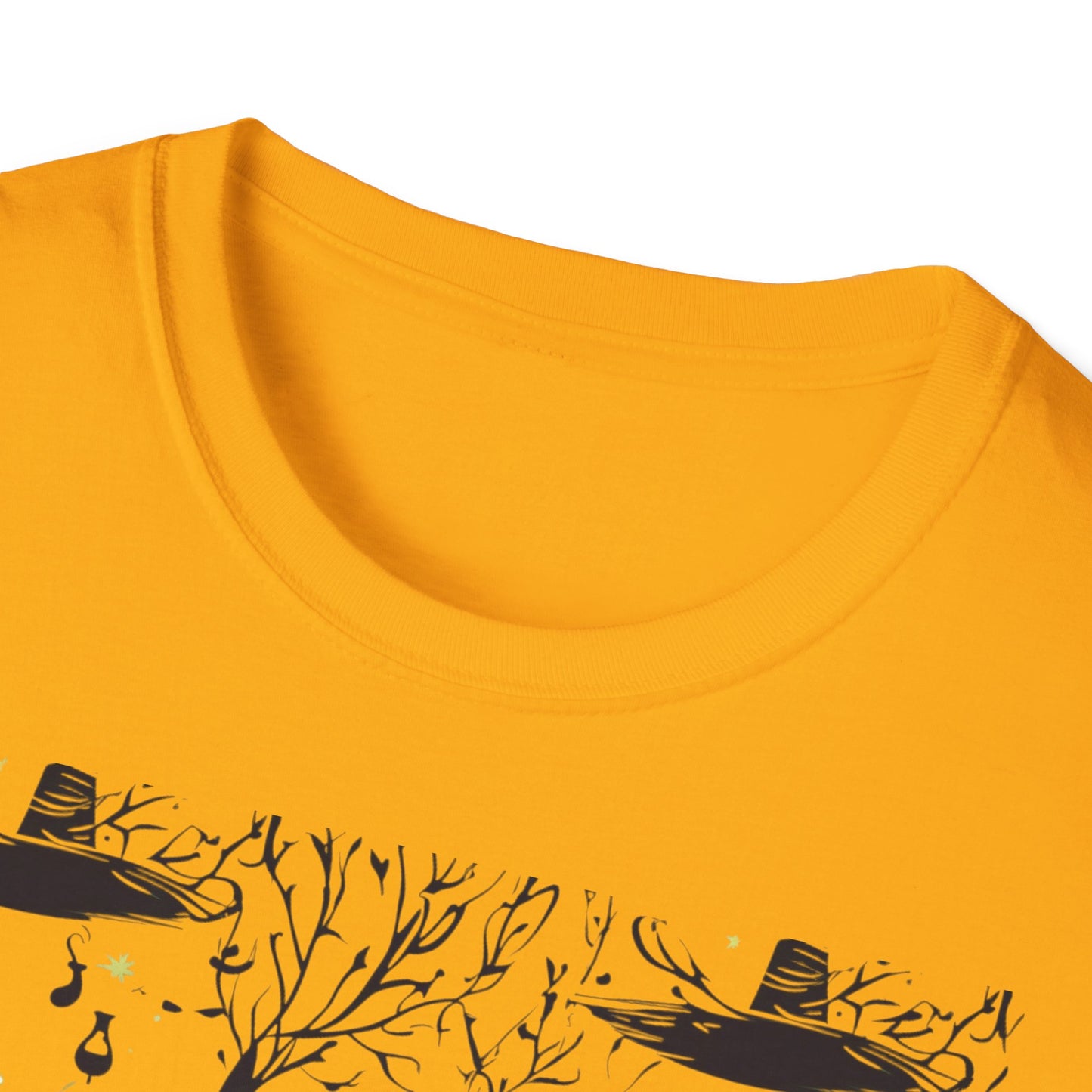 Witch in the Dark Forest Unisex Softstyle T-Shirt | Witchy Apparel