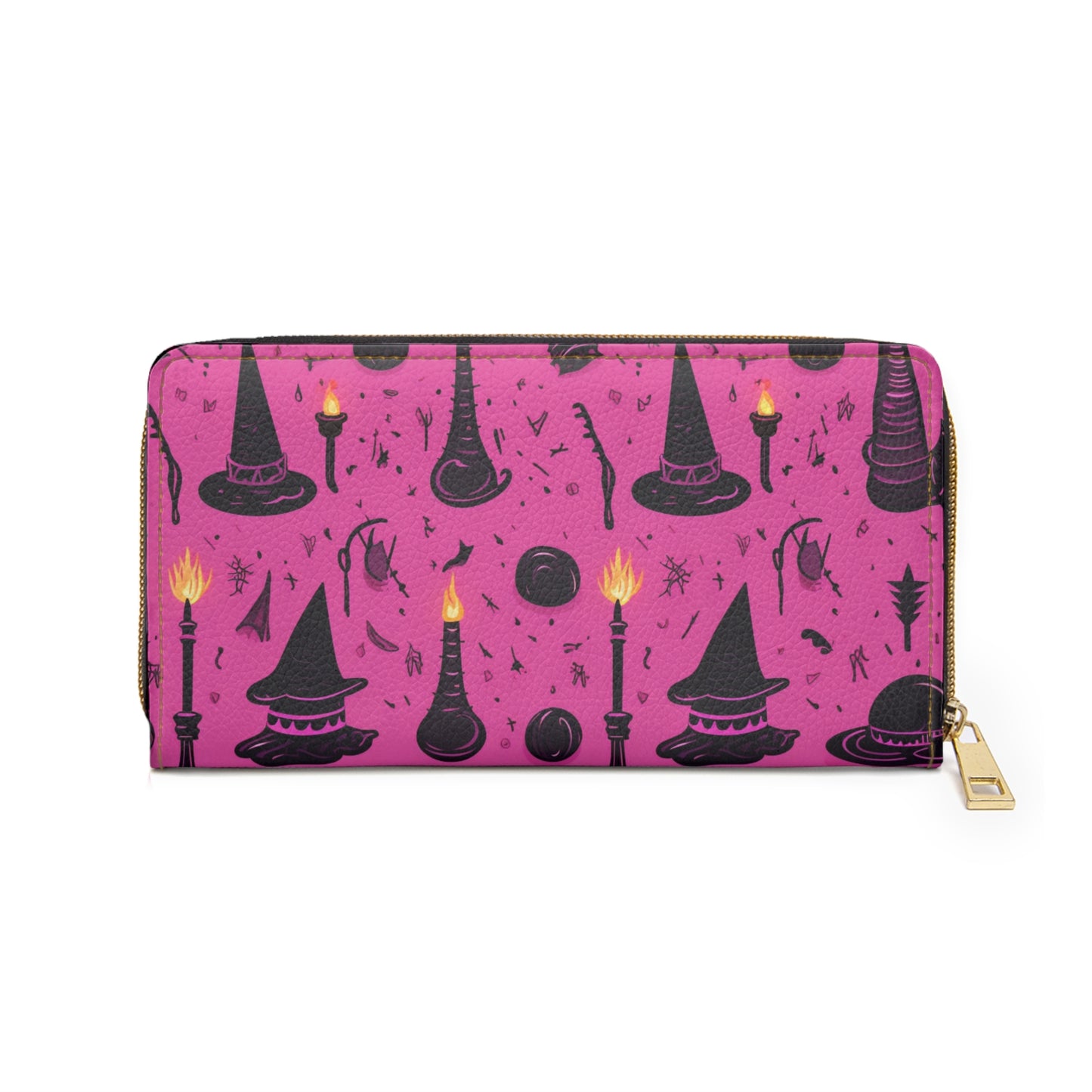 Hot Pink Witch's Hat Wallet | Premium Wallet Design