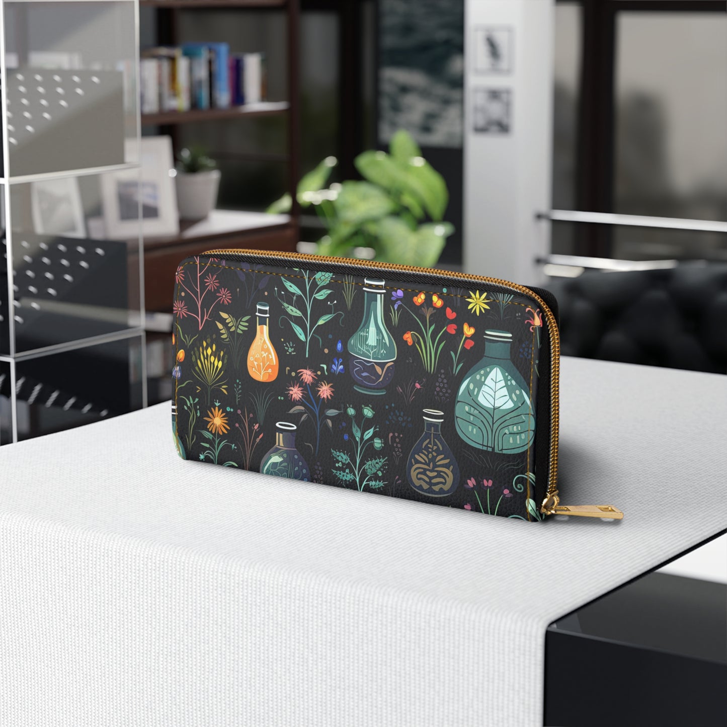 Dark Forest Potion - Tincture Zipper Wallet | Premium Wallet Design