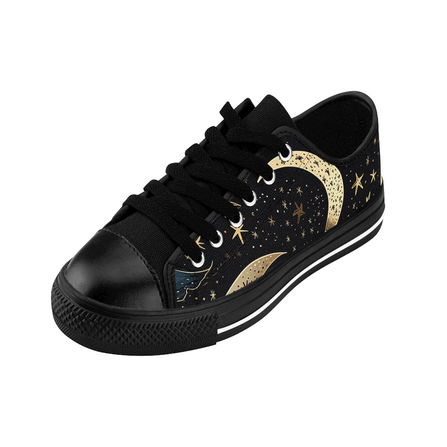 Celestial Moon Women's Sneakers | Starry, Astrological Shoes