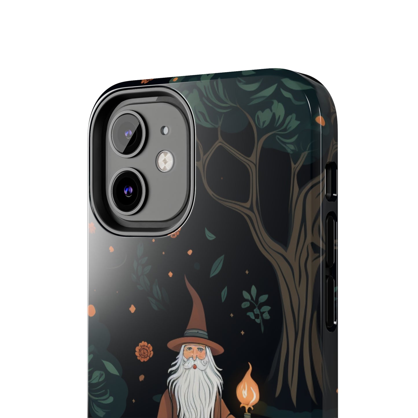 Wizard in the Dark Forest Tough iPhone Cases | Impact-Resistance, Anti-Shock Phone Case and Accessory | Premium Spiritual Design