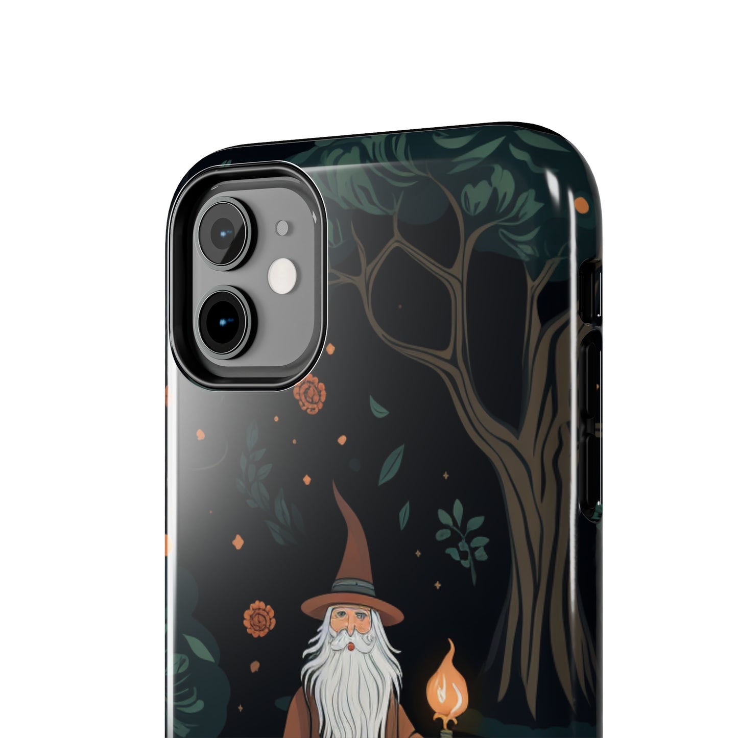 Wizard in the Dark Forest Tough iPhone Cases | Impact-Resistance, Anti-Shock Phone Case and Accessory | Premium Spiritual Design