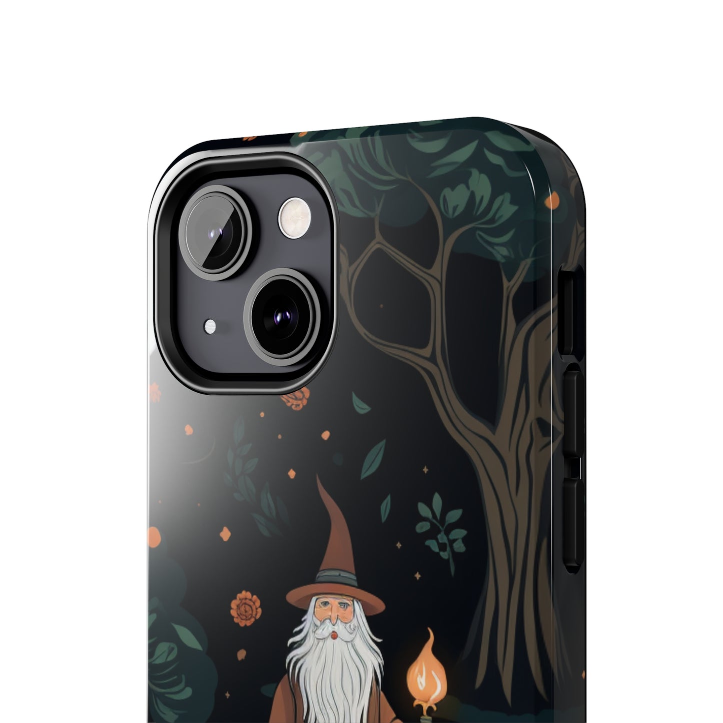 Wizard in the Dark Forest Tough iPhone Cases | Impact-Resistance, Anti-Shock Phone Case and Accessory | Premium Spiritual Design