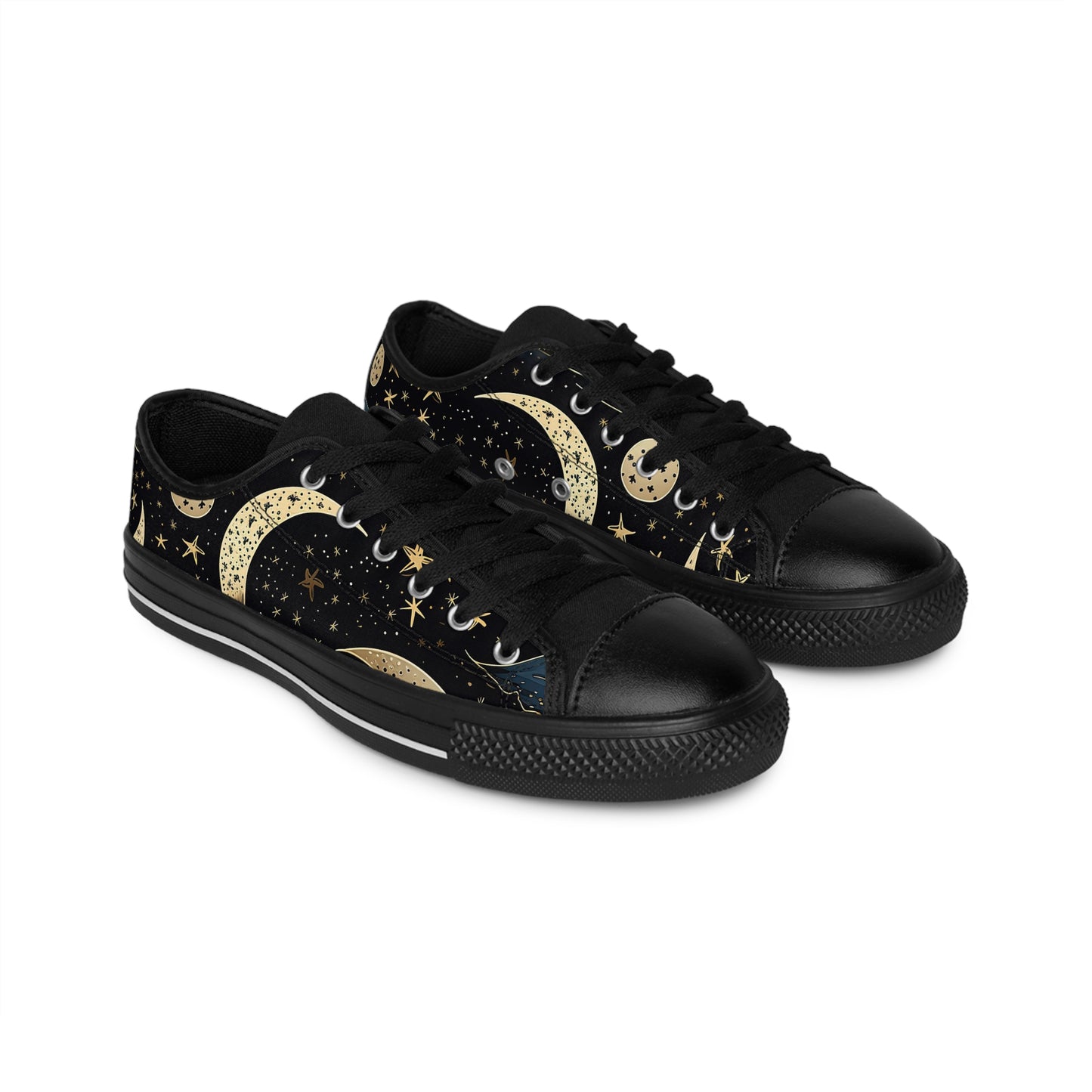 Celestial Moon Women's Sneakers | Starry, Astrological Shoes