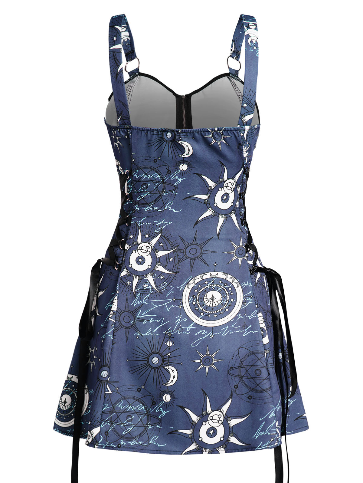 Celestial Whimsigoth Summer / Beach Mini Dress | Gothic, Emo Style Aesthetic