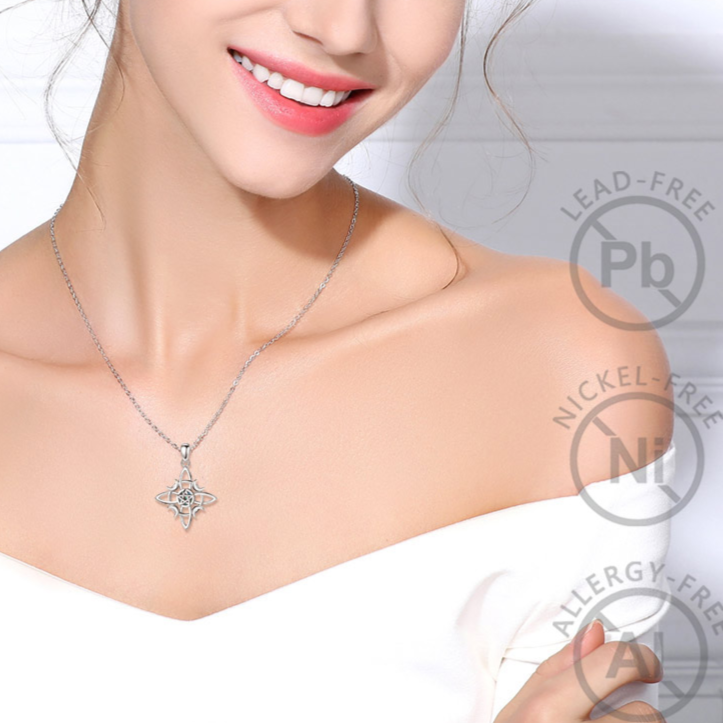 925 Sterling Silver Pentagram Necklace | Witch, Witchy Jewelry