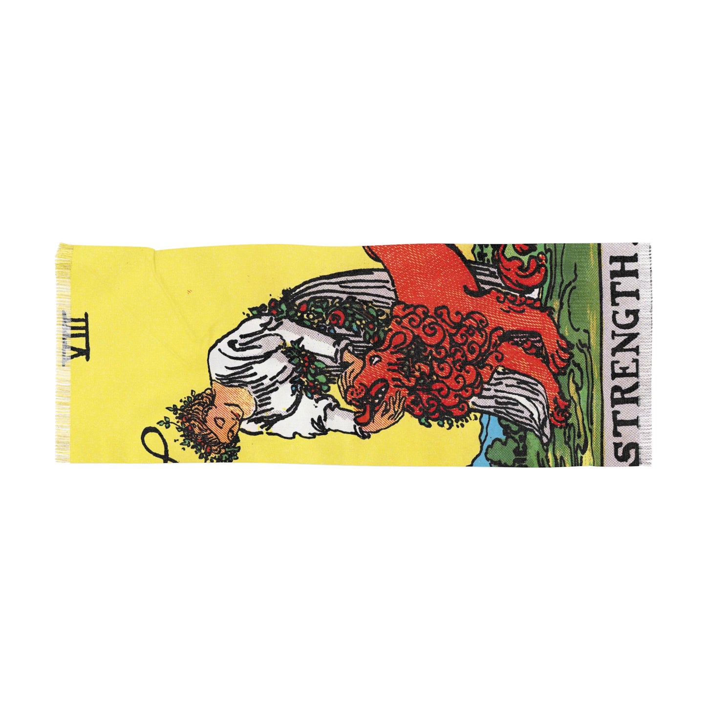 Strength Tarot Card Light Scarf | Major Arcana, Rider-Waite-Smith Accessories