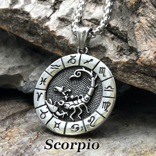 Zodiac Sign Necklace - Pendant | Dynamic Astrology Jewelry