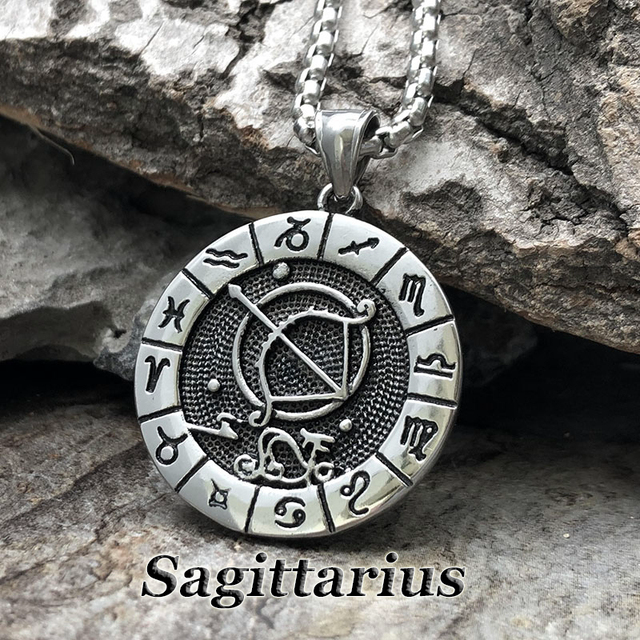 Zodiac Sign Necklace - Pendant | Dynamic Astrology Jewelry