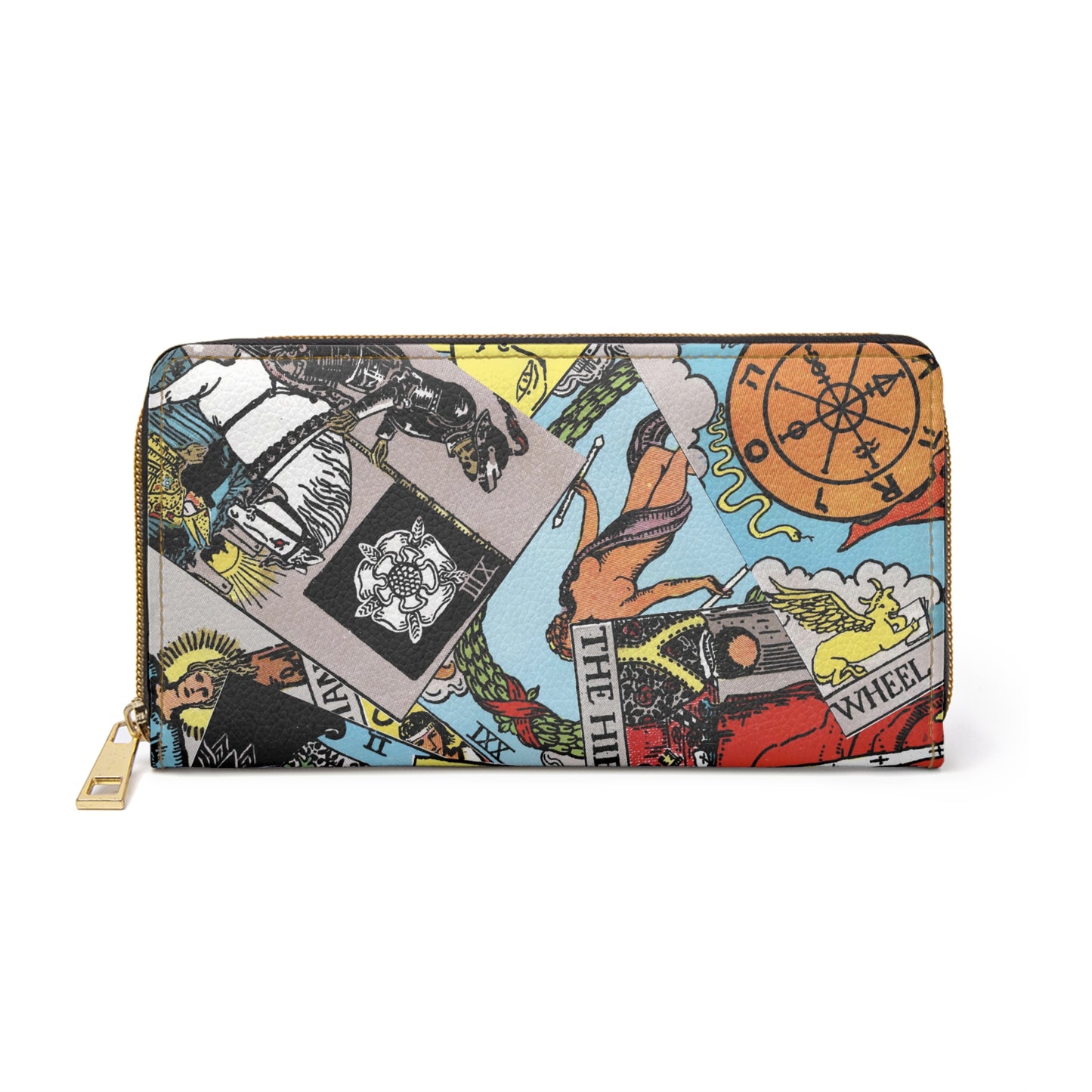 Tarot Card Zipper Wallet | Rider-Waite-Smith Tarot Deck Wallet Design
