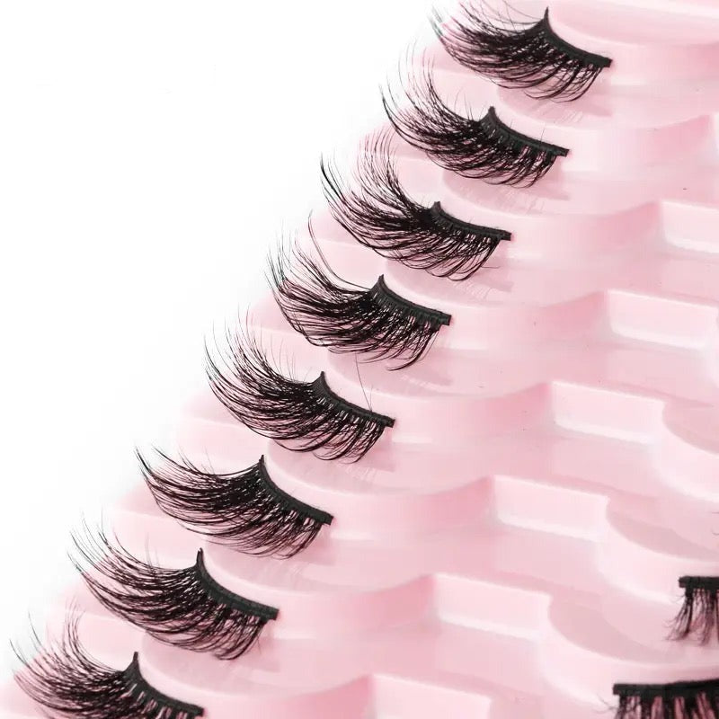 Premium Half Faux Eyelashes | Natural Soft Fake Beauty Lashes