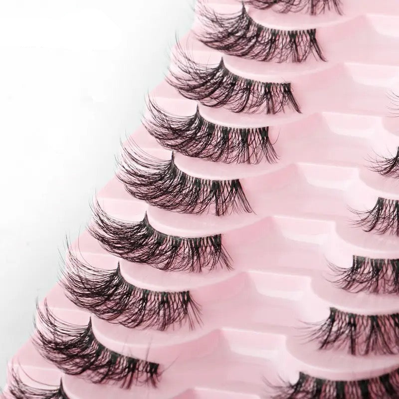 Premium Half Faux Eyelashes | Natural Soft Fake Beauty Lashes