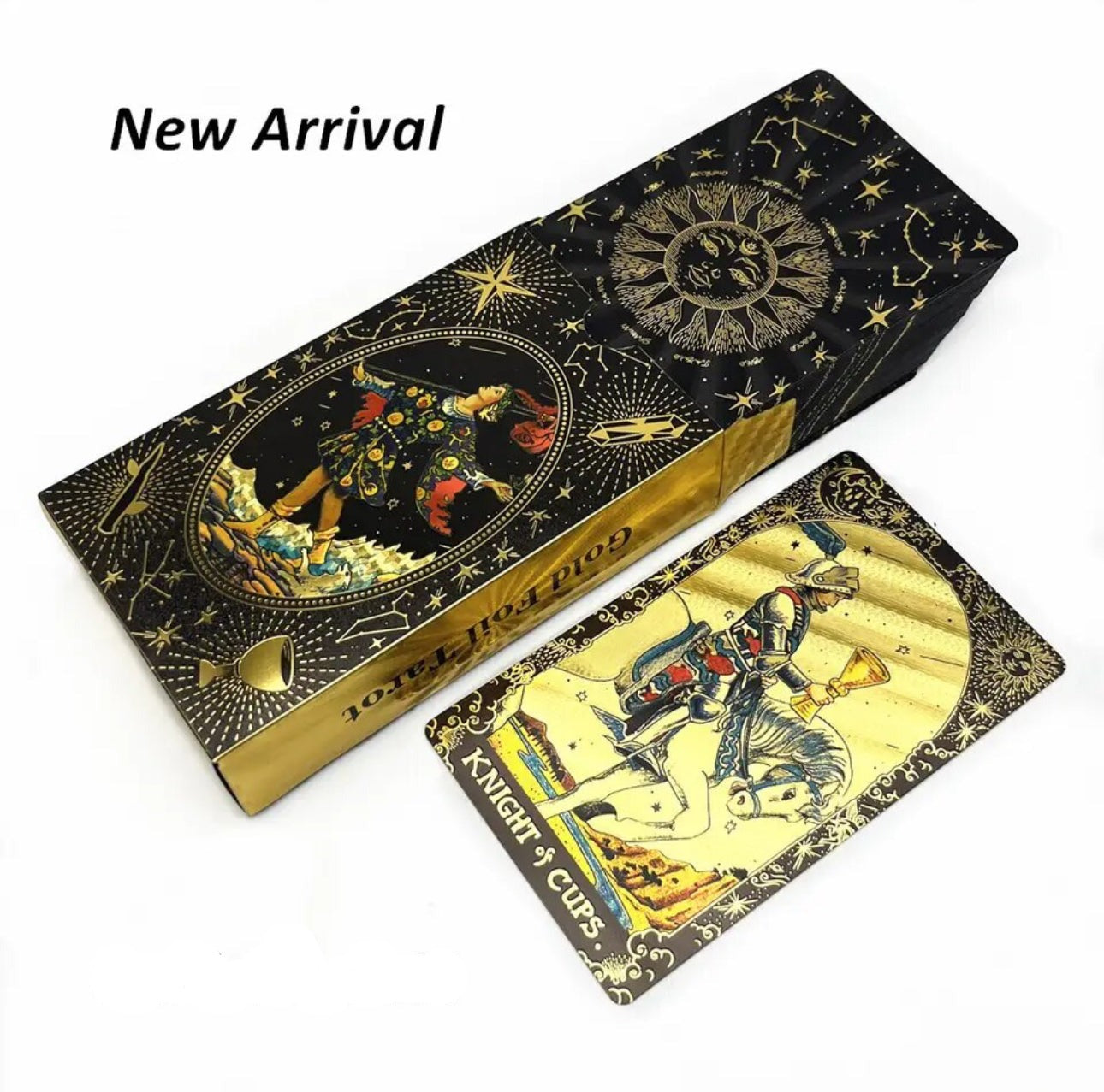 Premium Gold Foil Tarot Card Deck Series | Rider-Waite-Smith