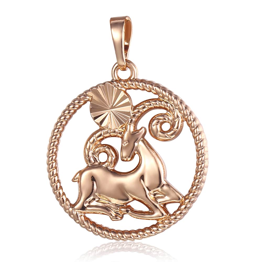 Astrological - Zodiac Horoscope Necklaces for Women and Men | Rose Gold