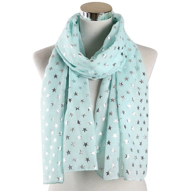 Celestial Gold Star - Moon Scarf | Cosmic, Astrology Fashion