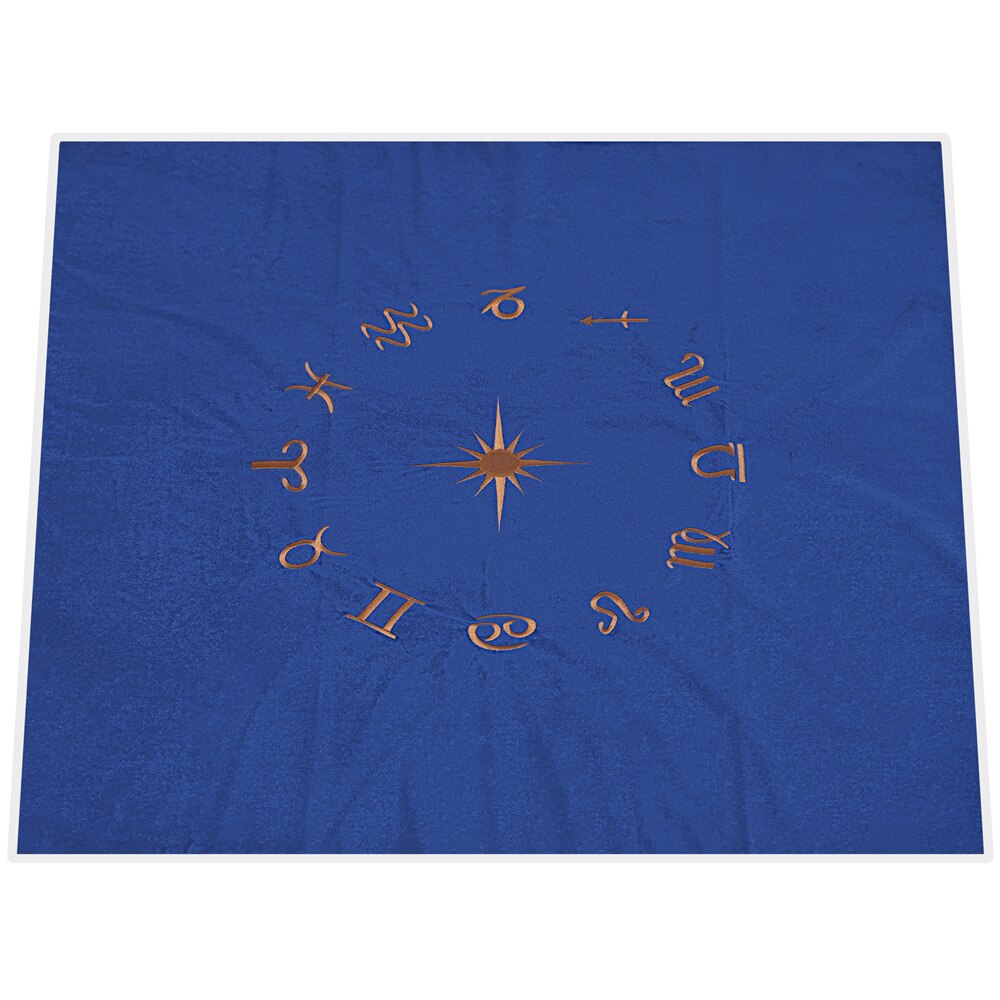 Astrology Velvet Tablecloth - Divination Mat | Tarot Reading, Altar Cloth