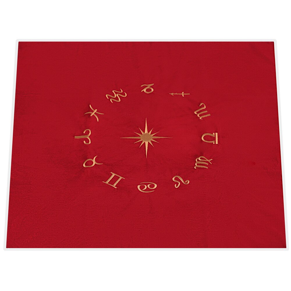 Astrology Velvet Tablecloth - Divination Mat | Tarot Reading, Altar Cloth