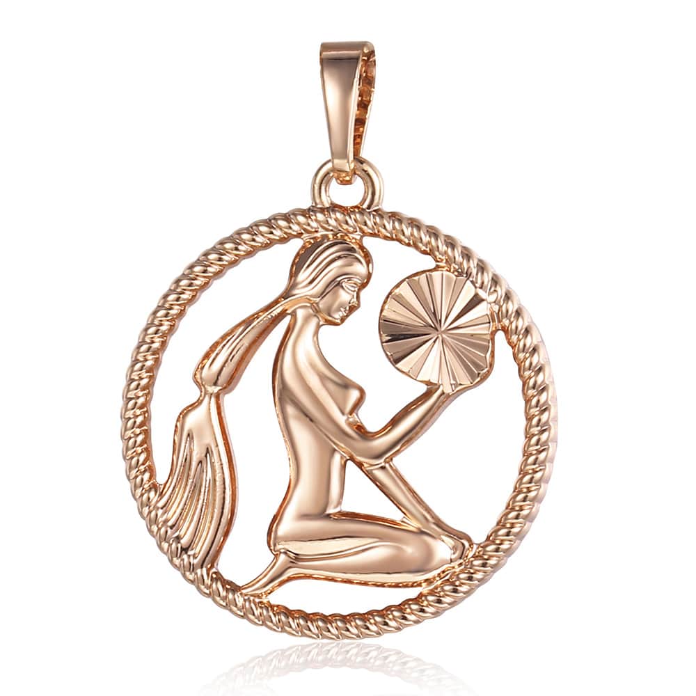 Astrological - Zodiac Horoscope Necklaces for Women and Men | Rose Gold