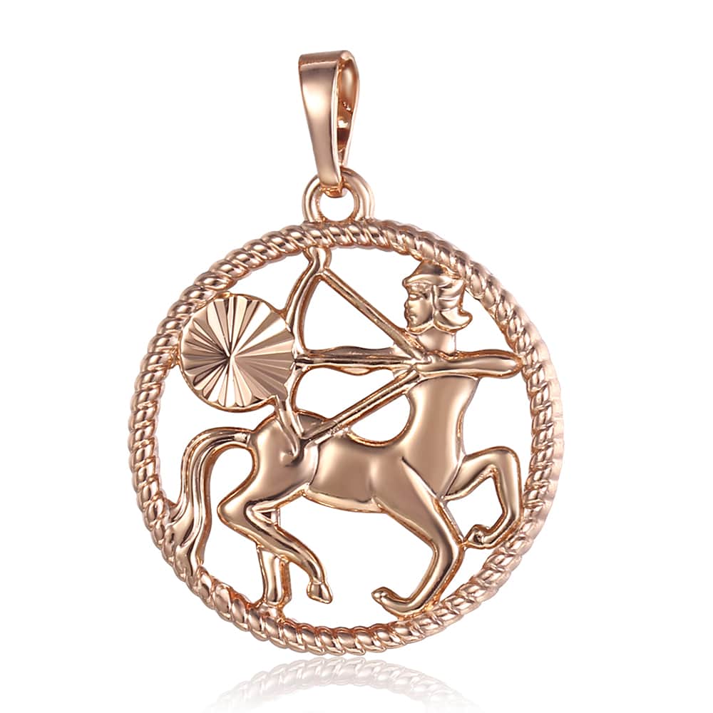 Astrological - Zodiac Horoscope Necklaces for Women and Men | Rose Gold