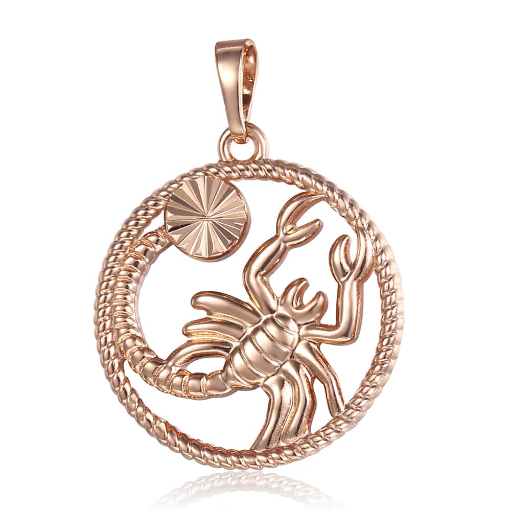 Astrological - Zodiac Horoscope Necklaces for Women and Men | Rose Gold