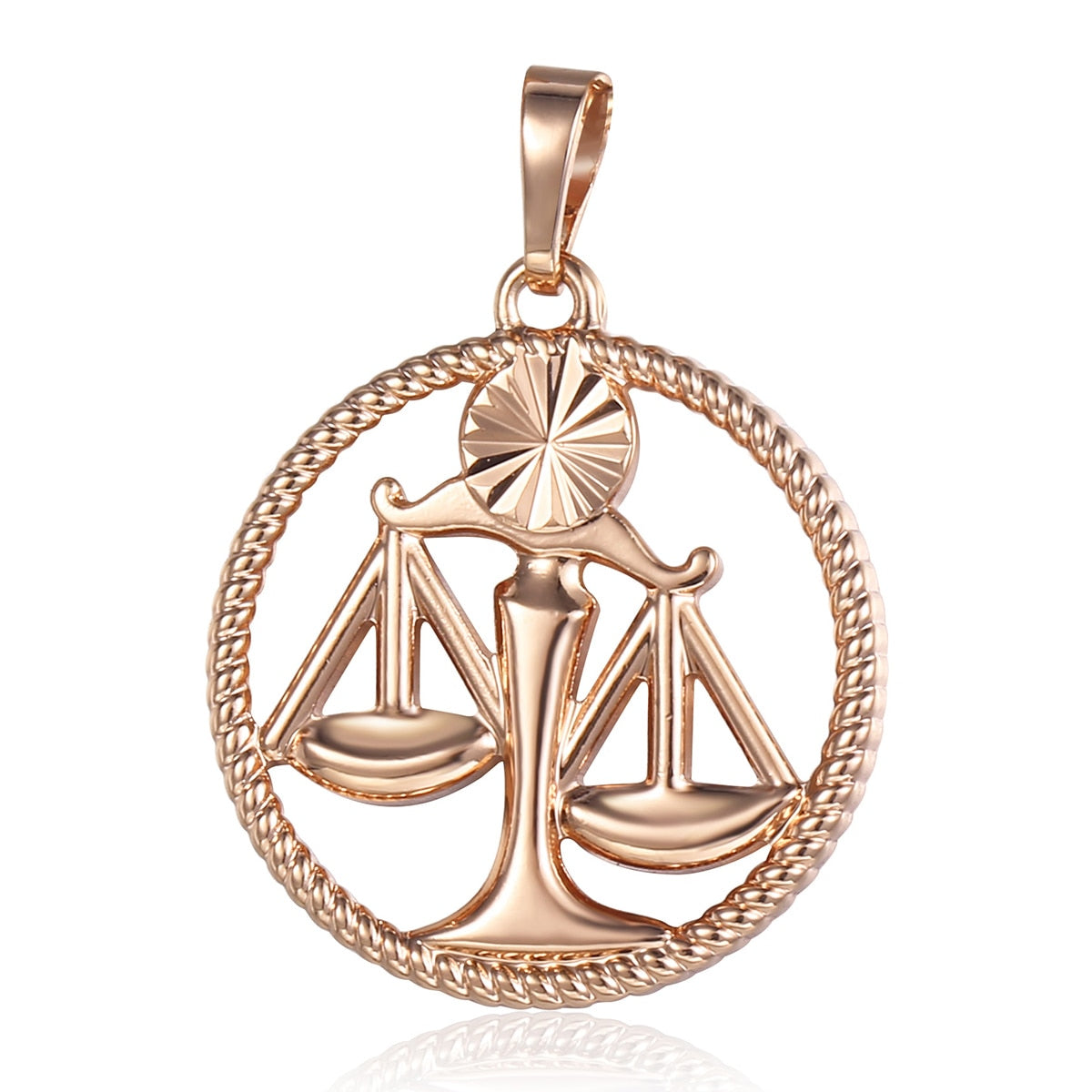 Astrological - Zodiac Horoscope Necklaces for Women and Men | Rose Gold