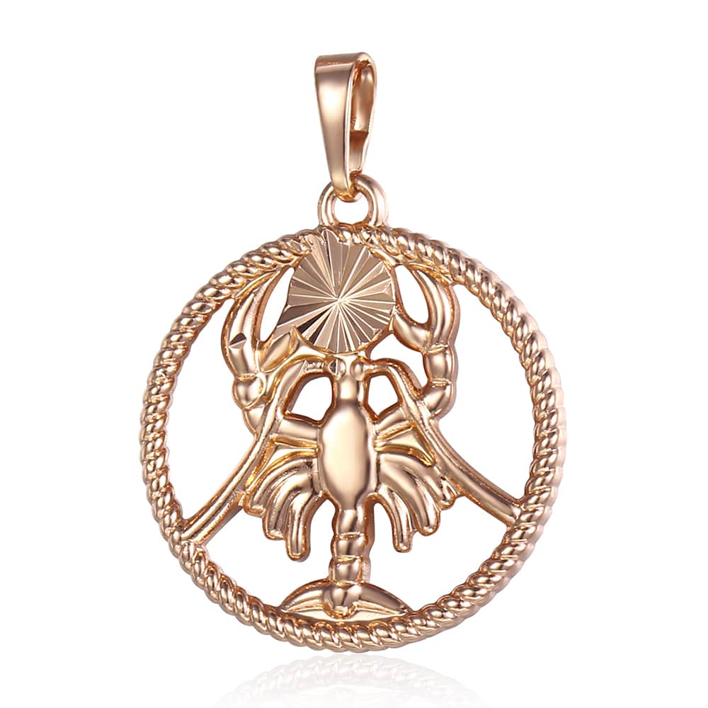 Astrological - Zodiac Horoscope Necklaces for Women and Men | Rose Gold