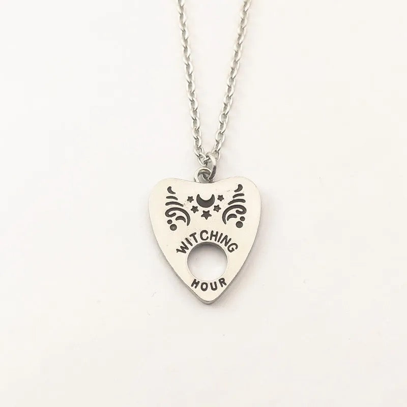 Vintage Ouija Board Planchette Necklace - Pendant