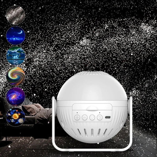 Cosmic Starry Night Sky Galaxy Projector - Lamp | Bedroom Decor and Accessories