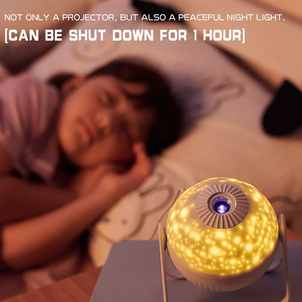 Cosmic Starry Night Sky Galaxy Projector - Lamp | Bedroom Decor and Accessories