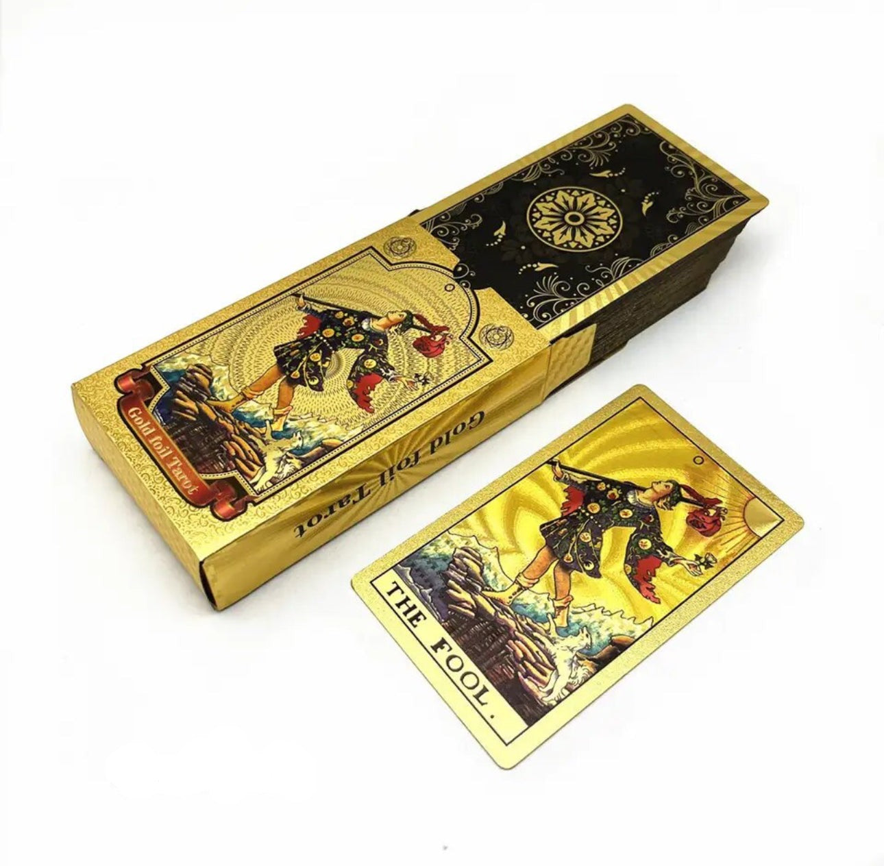 Premium Gold Foil Tarot Card Deck Series | Rider-Waite-Smith