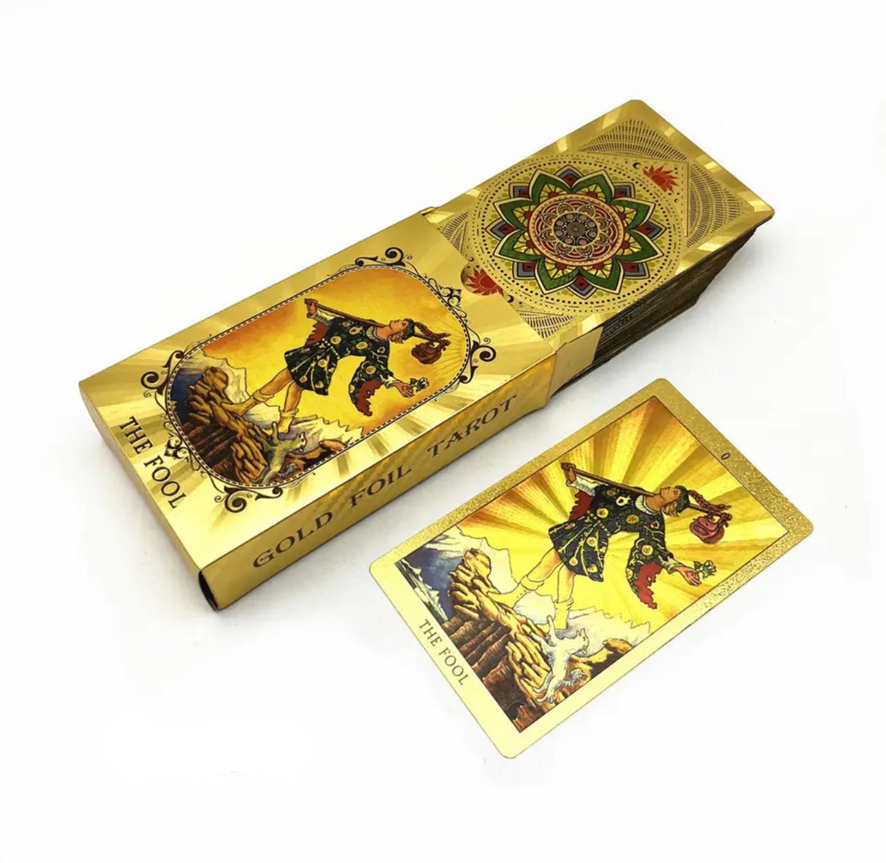 Premium Gold Foil Tarot Card Deck Series | Rider-Waite-Smith