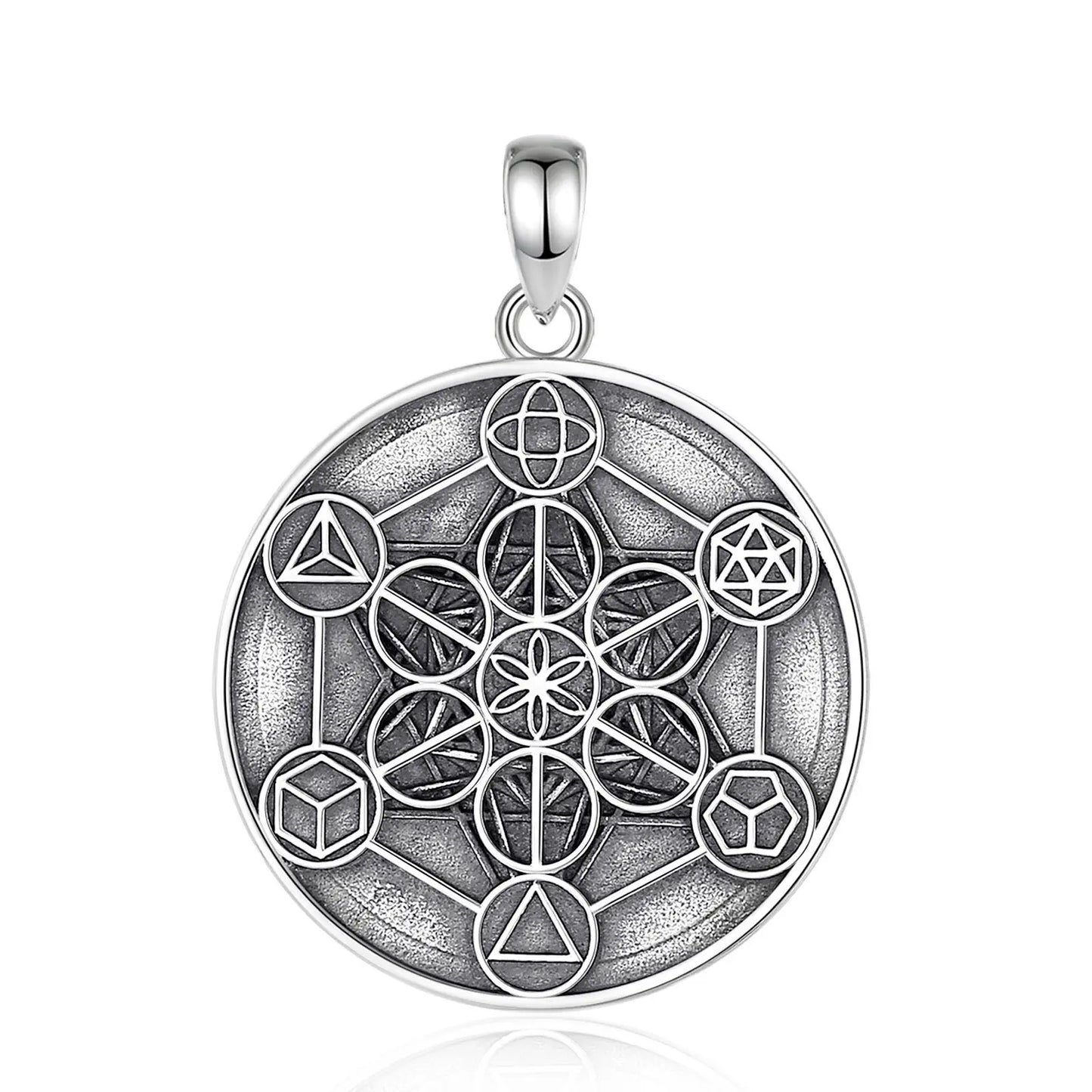 925 Sterling Silver Archangel Seal - Spiritual Amulet Jewelry