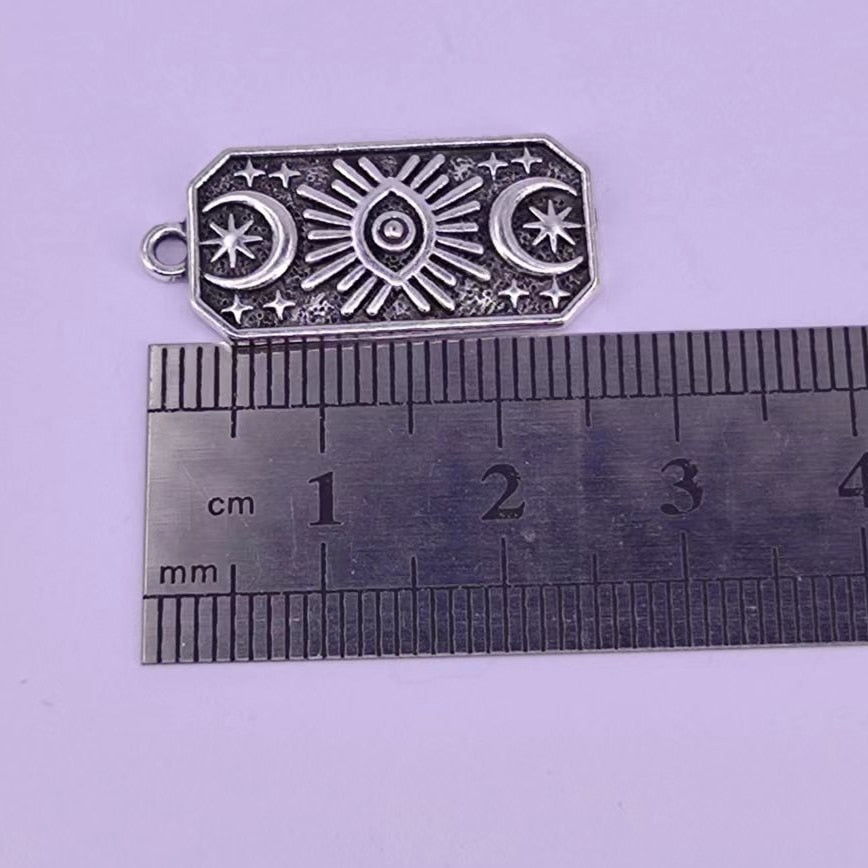 5pcs Star - Moon - Sun Eye pendant charm for DIY Craft Jewelry