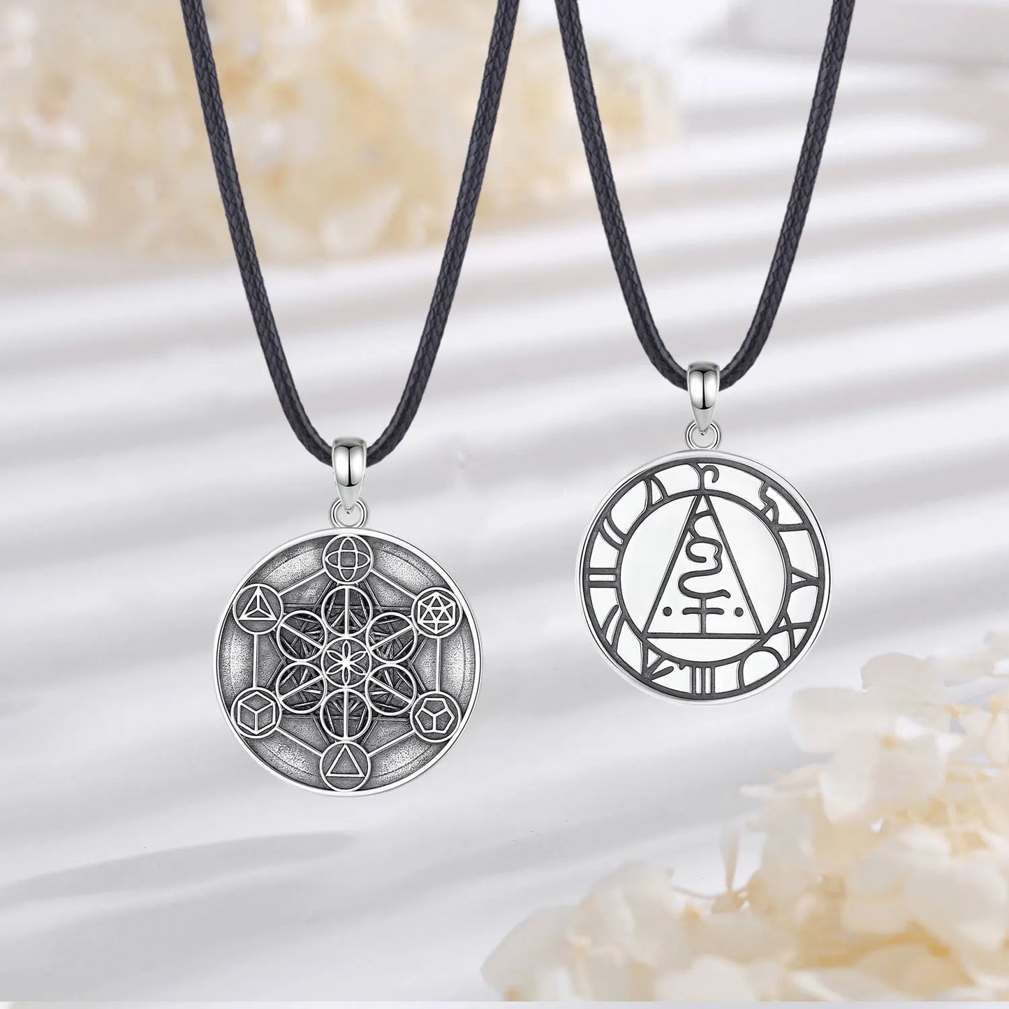 925 Sterling Silver Archangel Seal - Spiritual Amulet Jewelry