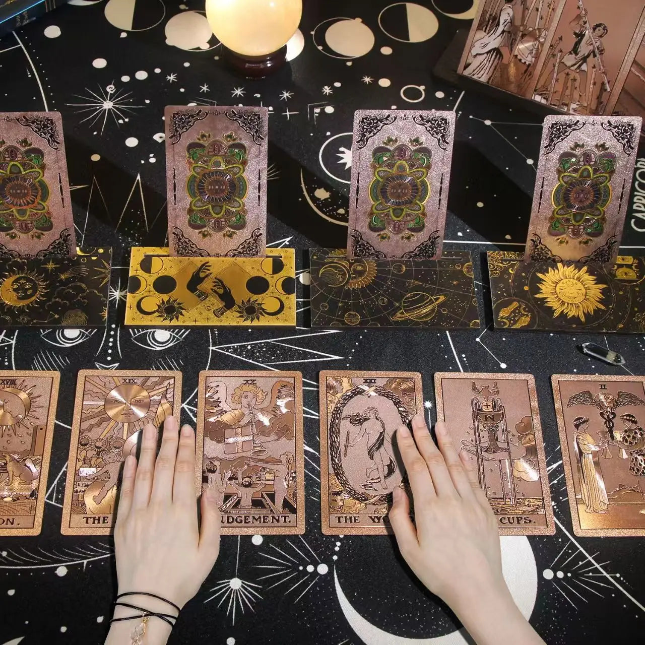 Petal-Veil Tarot | Pink Premium Tarot Card Deck | New 2025 Rider-Waite-Smith 80 Card Deck