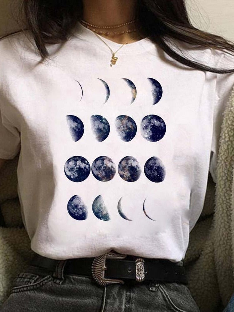 Solar System, Planets Women's T-Shirt | Astrology, Starry Celestial Apparel