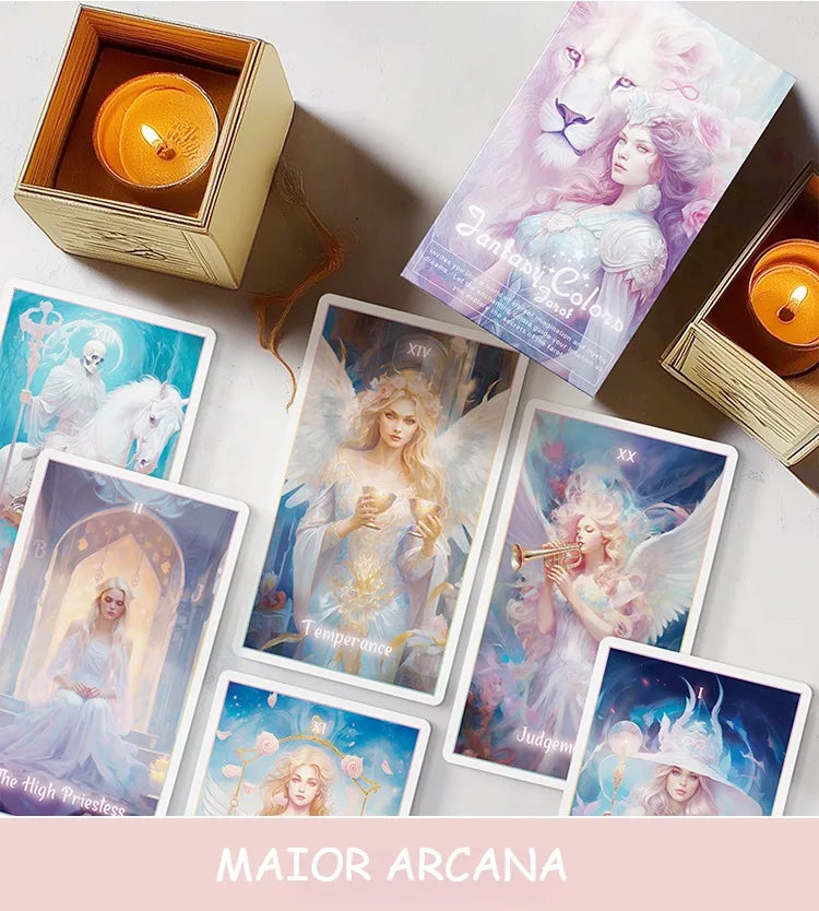 Fantasy Colors Tarot Artistic Stars Tarot Deck