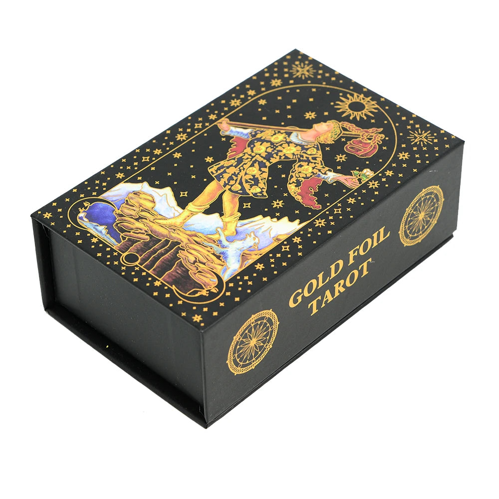 Third Eye, Starry Night Tarot Card Deck, Rider-Waite-Smith Set w/ Storage Box