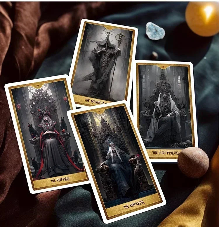 Gothic Seer Tarot Premium Artistic Stars Tarot Deck