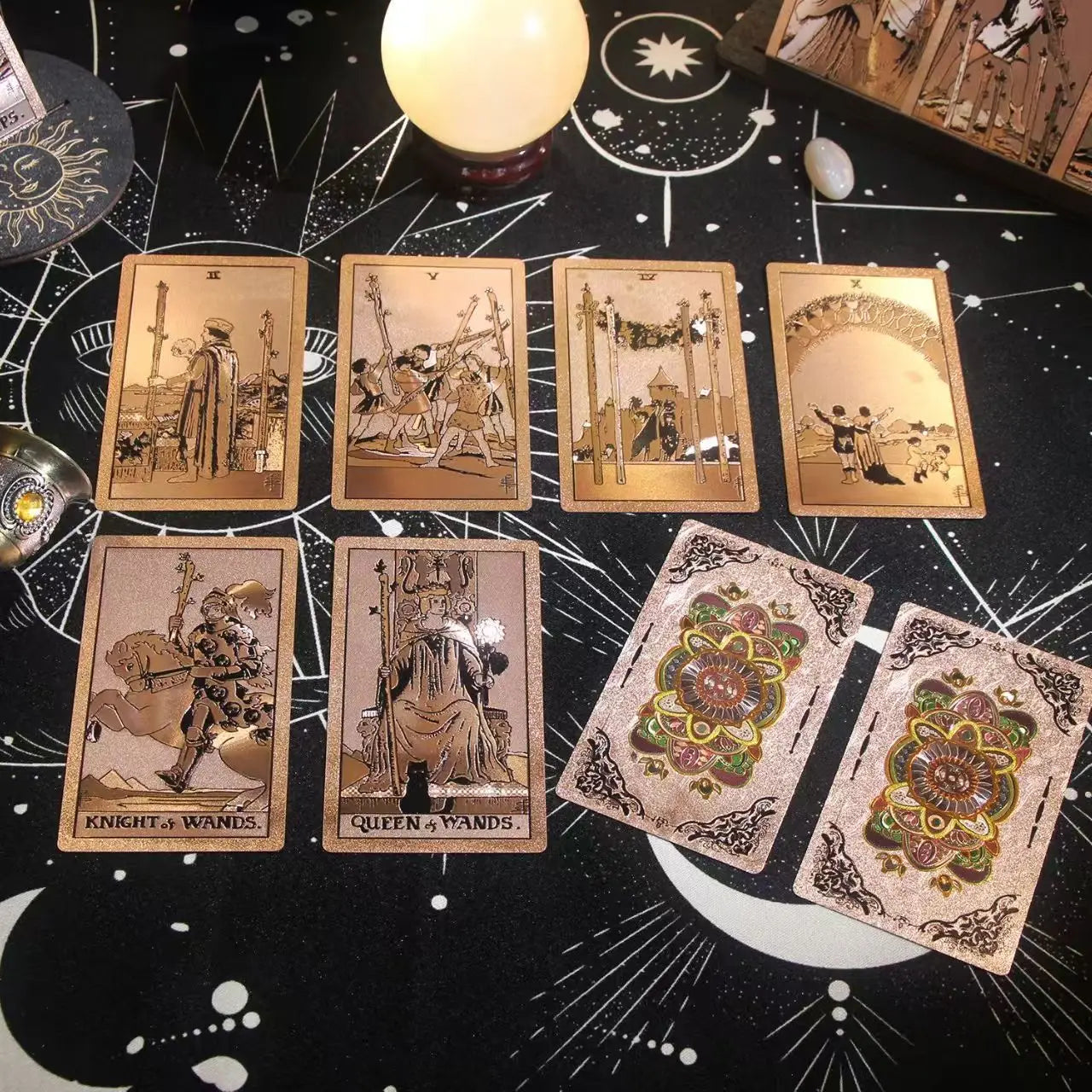 Petal-Veil Tarot | Pink Premium Tarot Card Deck | New 2025 Rider-Waite-Smith 80 Card Deck