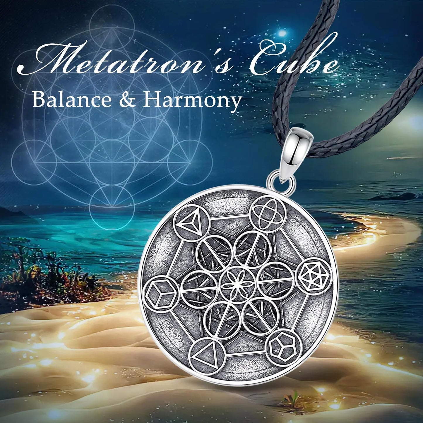 925 Sterling Silver Archangel Seal - Spiritual Amulet Jewelry
